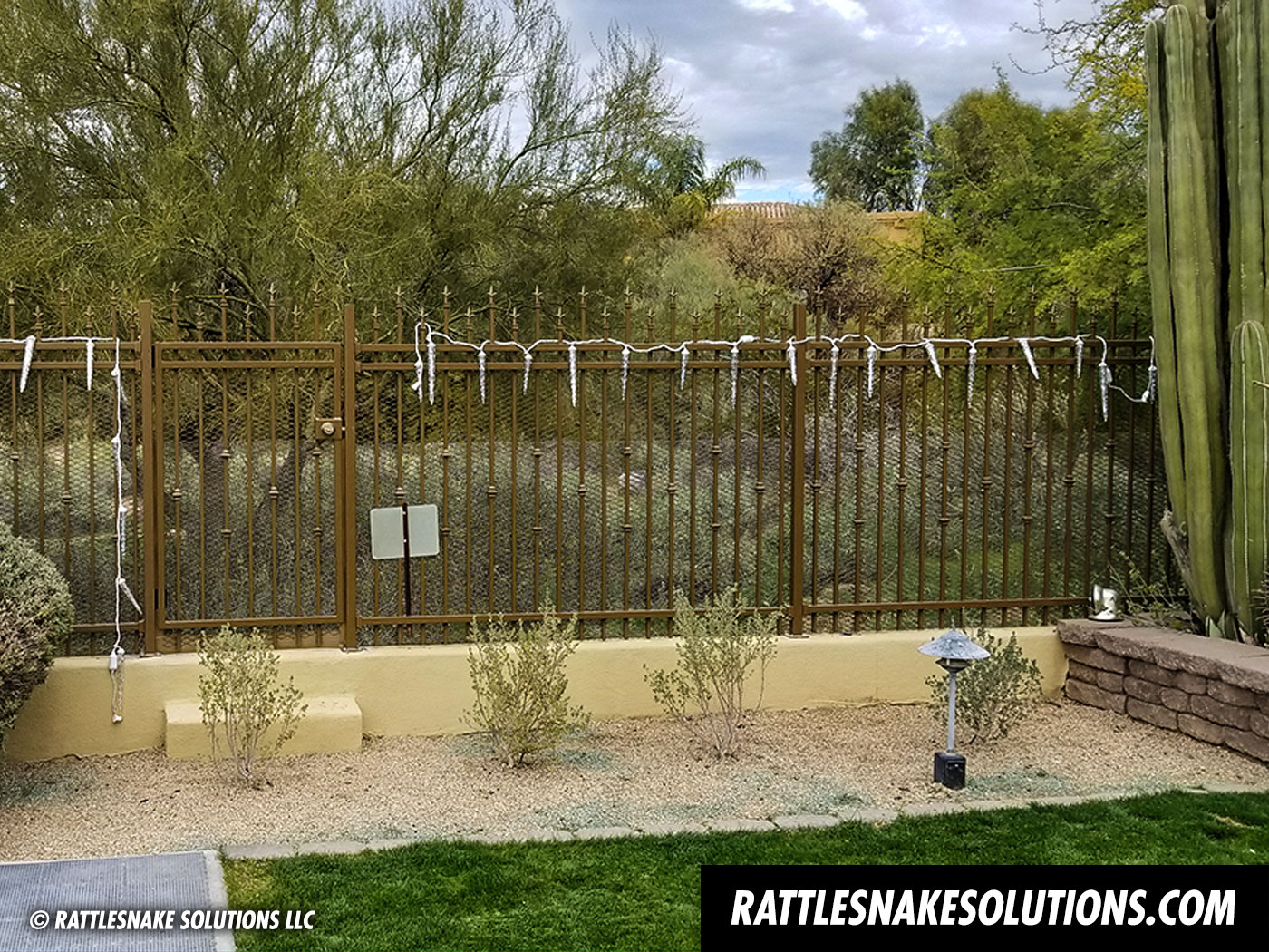Snake Fence Installations Don't Wait Until a Snake Shows Up