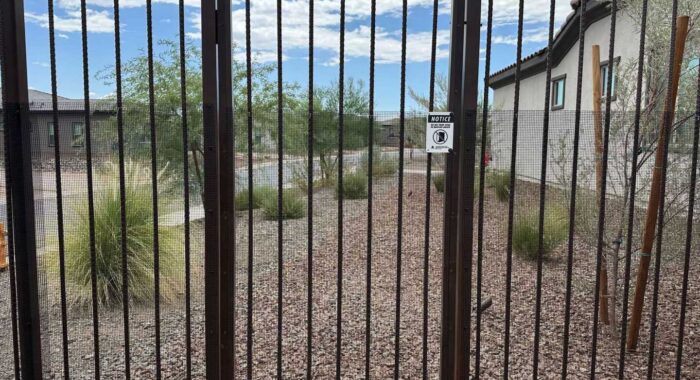 Snake Fence On Rebar