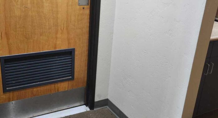 Rattlesnake In An Office Building