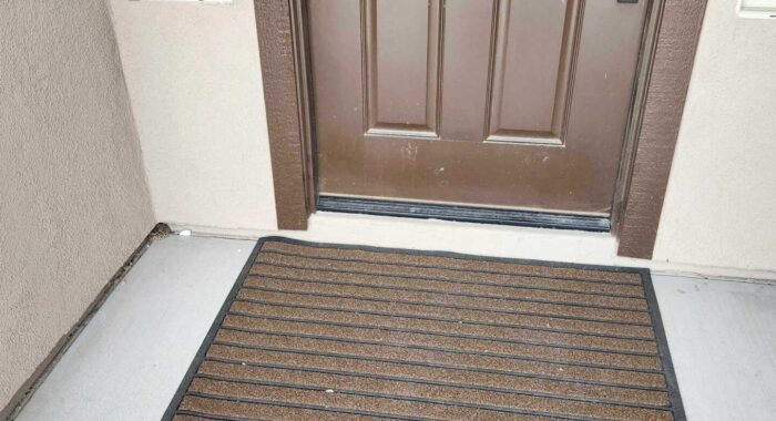 Rattlesnake Hiding By The Front Door