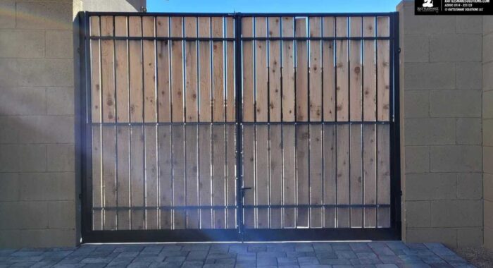 Rattlesnake Fenced Gate