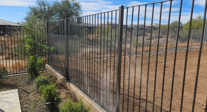 Snake Fence Installation In The Winter