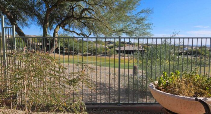 Is Snake Fencing Visible?