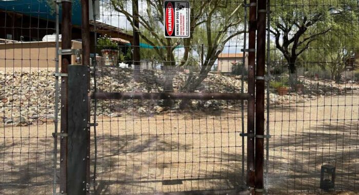 Rattlesnake Fence Completed