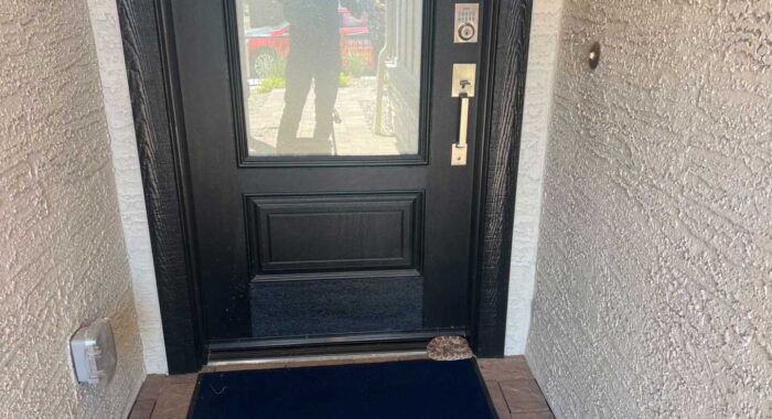 Rattlesnake At A Model Home