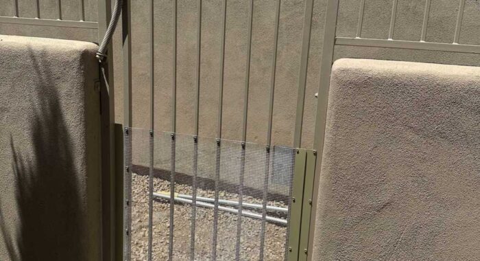 Rattlesnake Fence Completed