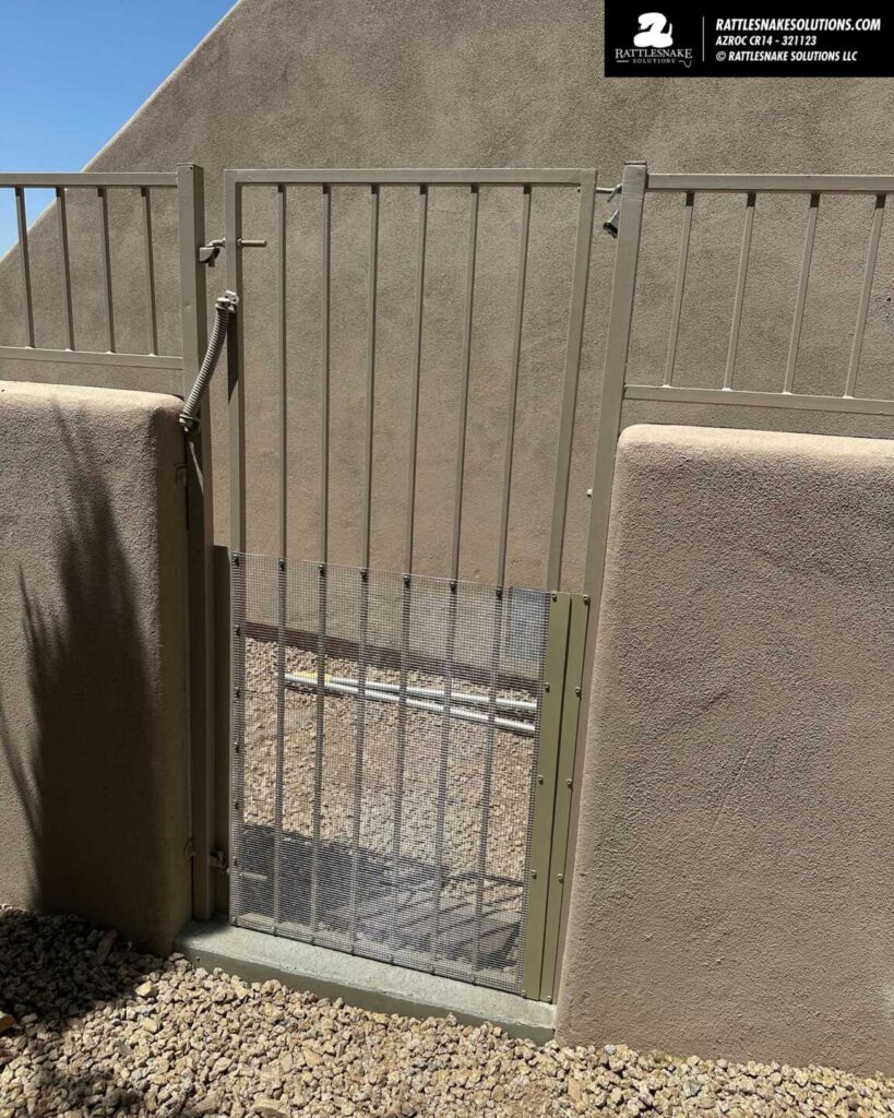 Rattlesnake Fence Completed