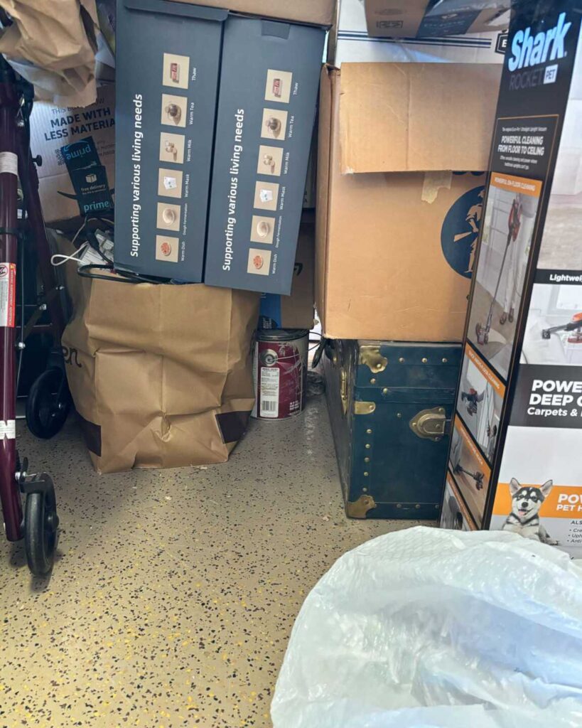 Rattlesnake in a Garage in Phoenix