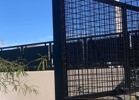 Snake Proofing Added to Fence