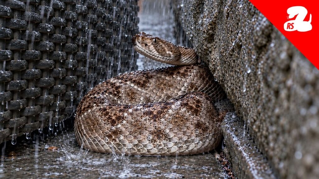 What Happens to Rattlesnakes During Heavy Rain?